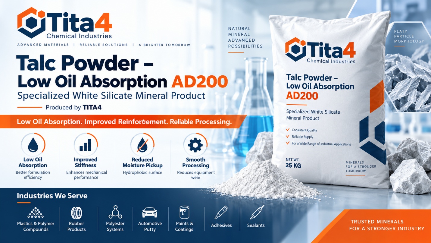 Talc Powder – Low Oil Absorption AD200 product visual
